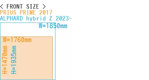 #PRIUS PRIME 2017 + ALPHARD hybrid Z 2023-